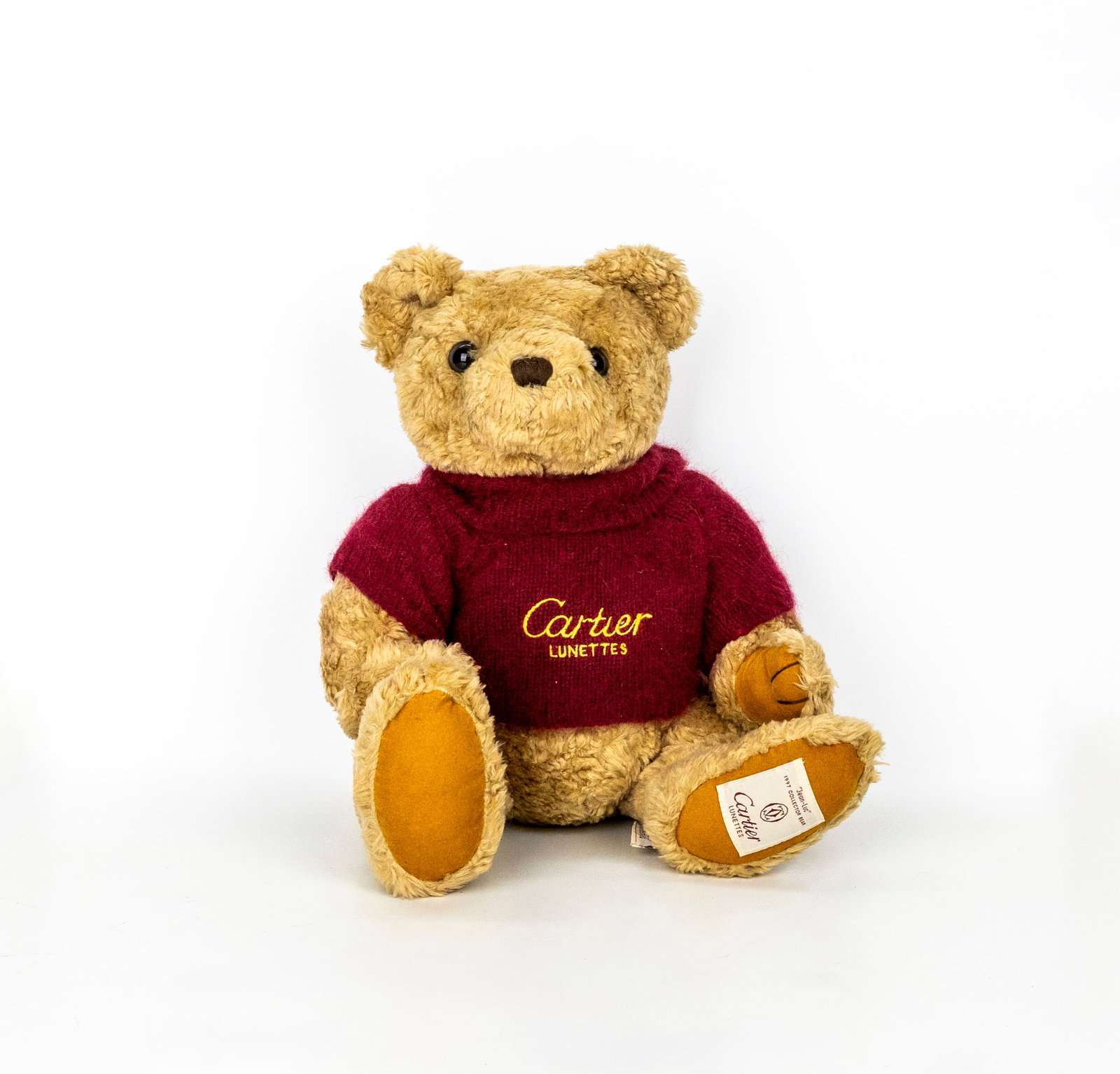 Cartier Lunettes "Jean-Luc" Ltd. Plush Teddy Bear c. 1997 (1 of 6)
