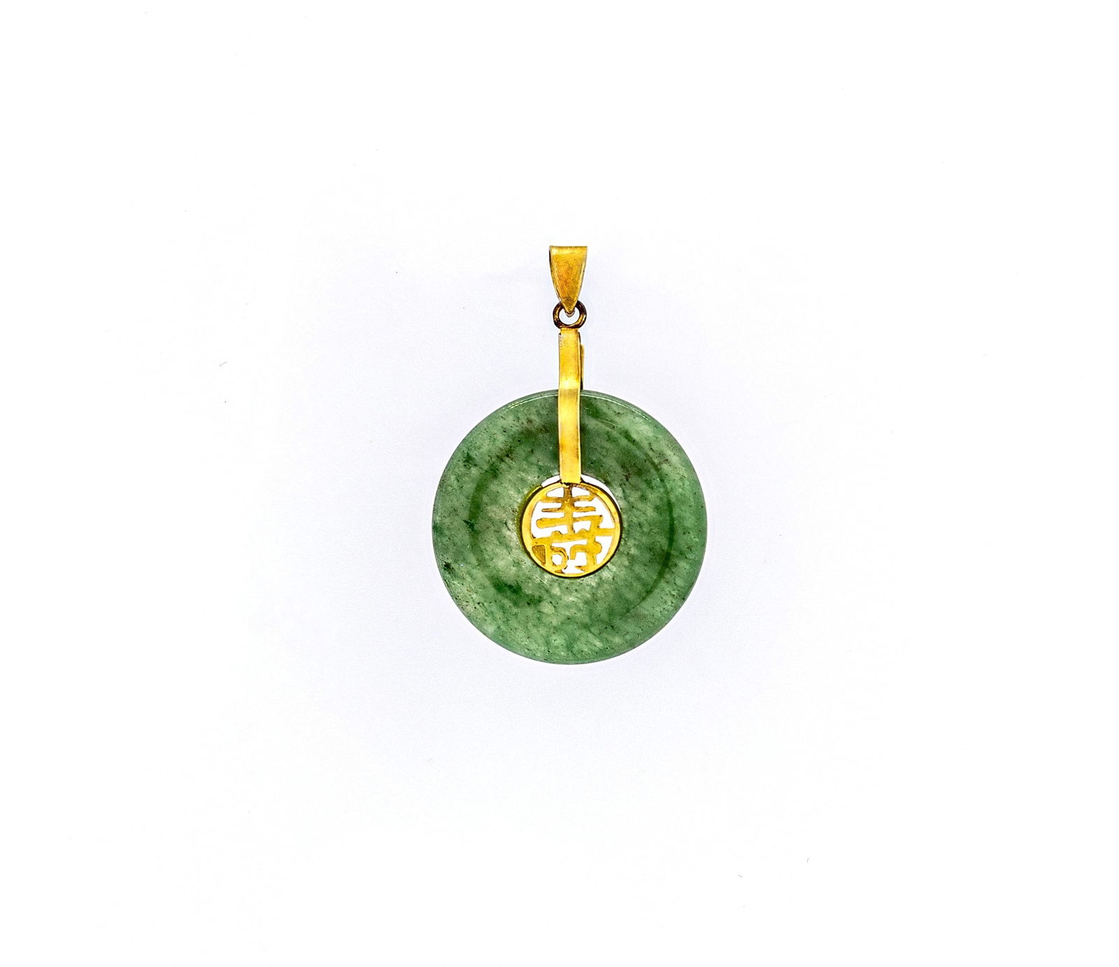 Jade Gold-Plated Pendant (1 of 4)