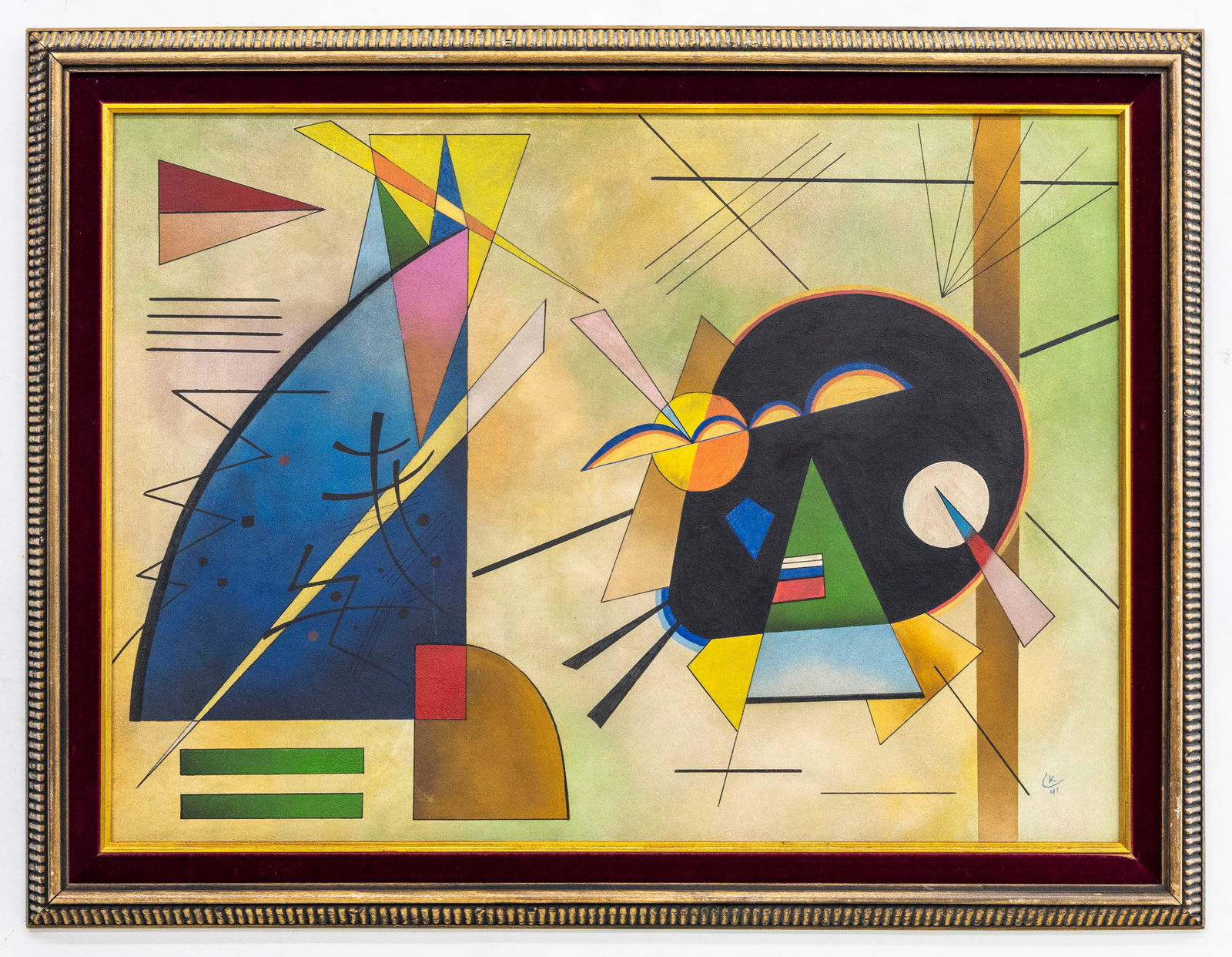 Wassily Kandinsky (Russian) Abstract Composition, 1941 (1 of 4)
