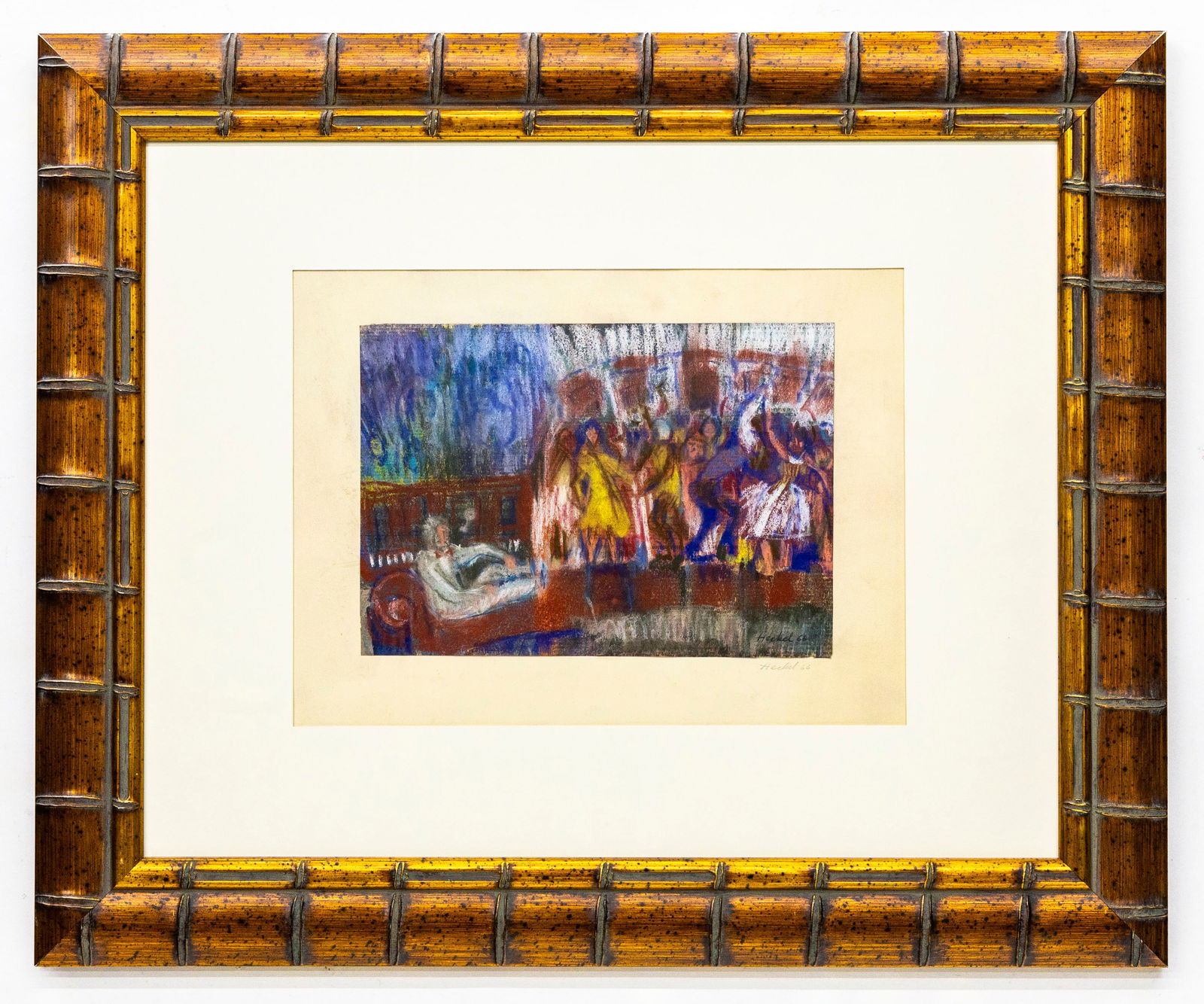 Erick Heckel (Germany) 1966, Mixed media on paper (1 of 4)