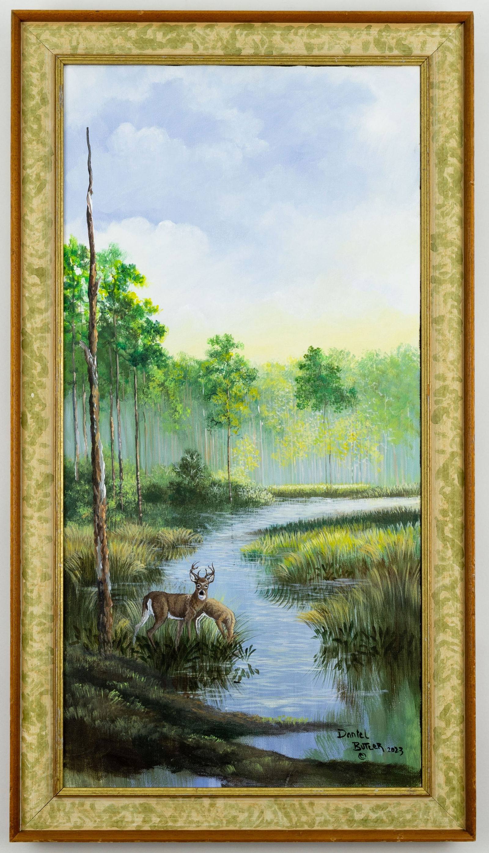 Daniel Butler, Florida Highwaymen, Acrylic on Canvas (1 of 5)