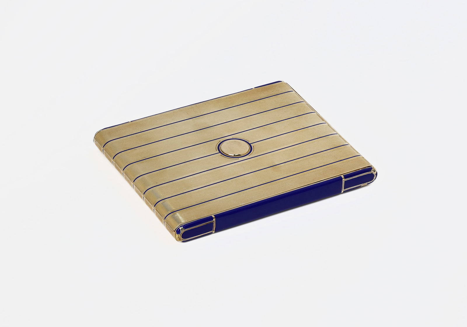 Cartier New York 14K Gold & Enamel Cigarette Case (1 of 9)