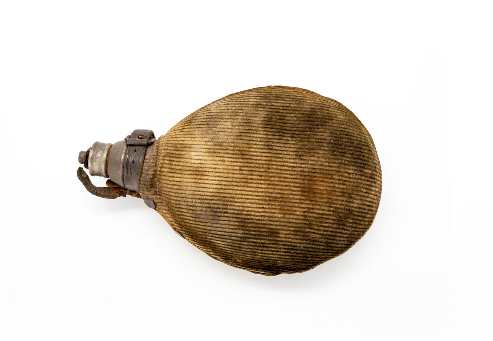 German WWI M1915 Feldflasche Canteen with Corduroy Cover - 3