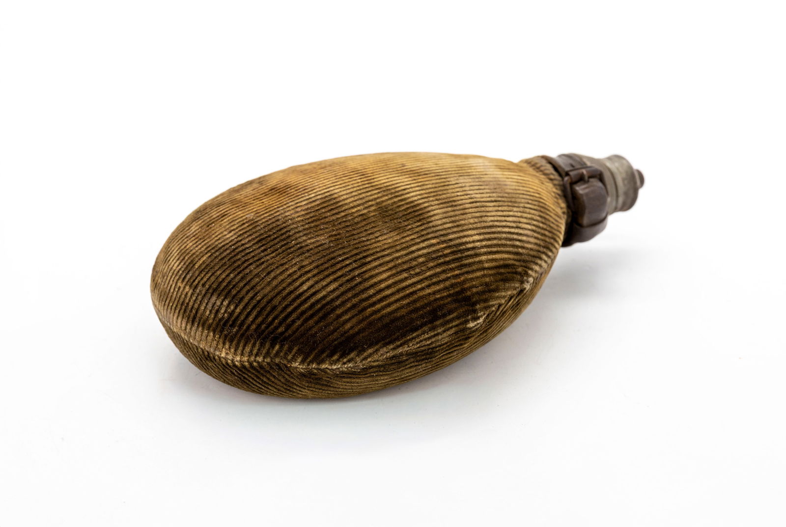 German WWI M1915 Feldflasche Canteen with Corduroy Cover - 6