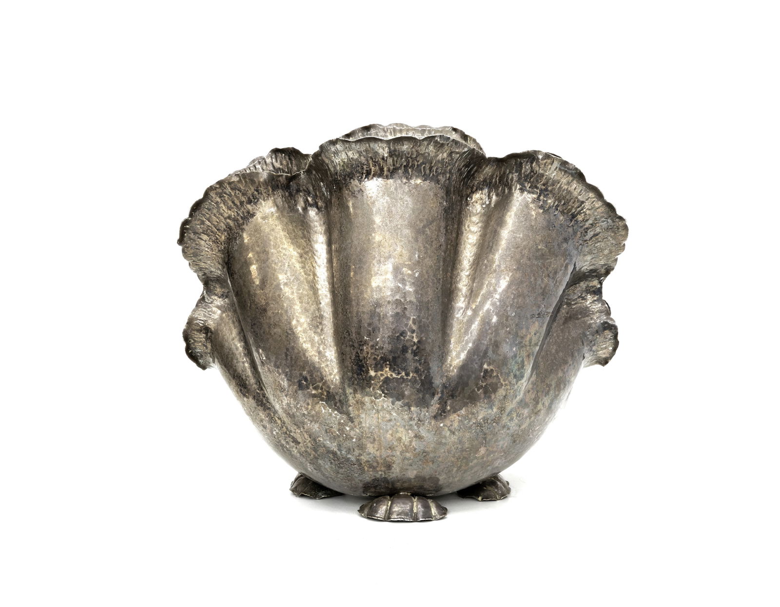 Christian Dior Silver-Plated Cabbage-Form Wine Cooler or Champagne Bucket, 1970 (1 of 7)