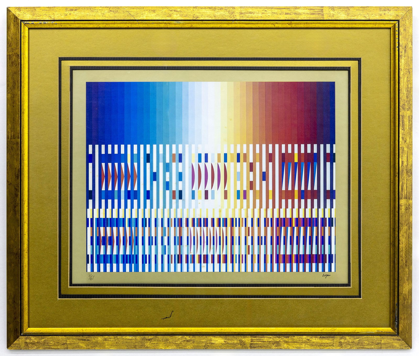 Yaacov Agam, (Israeli, b.1928), Ltd. 24/61, Color Serigraph (1 of 4)