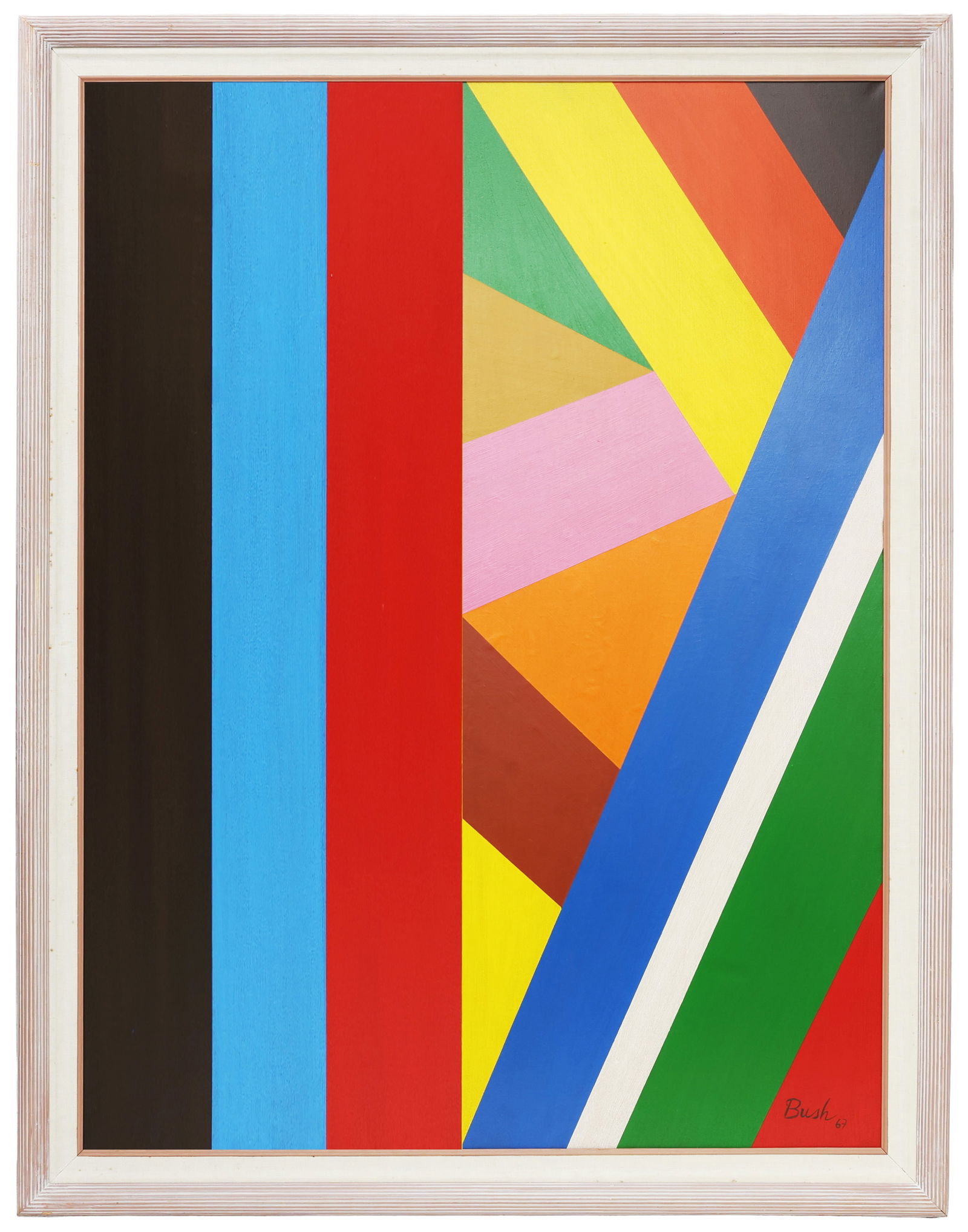 Jack Hamilton Bush (Canadian, 1909?1977) April Spring 1967, Acrylic on canvas (1 of 4)