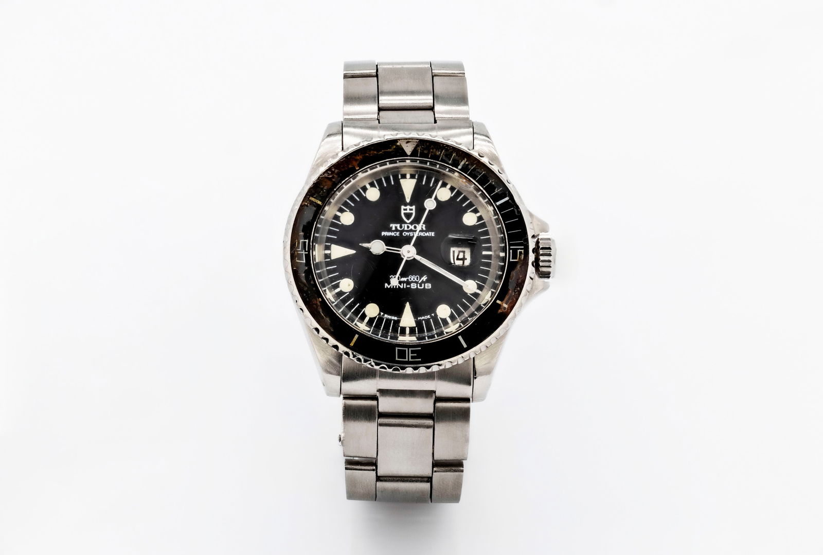 Tudor Prince Oysterdate Mini-Sub 94400 Stainless Steel 1987 Watch (1 of 6)