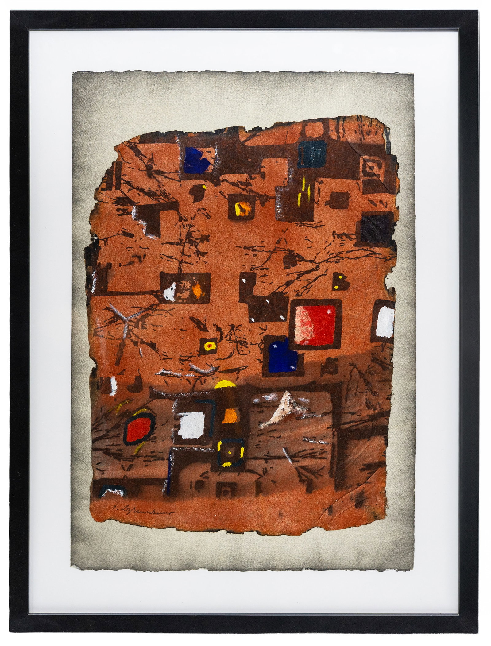 Fritz (Friedrich) Wilhelm Brandtner (Canadian/Polish) Mixed Media on Paper (1 of 4)