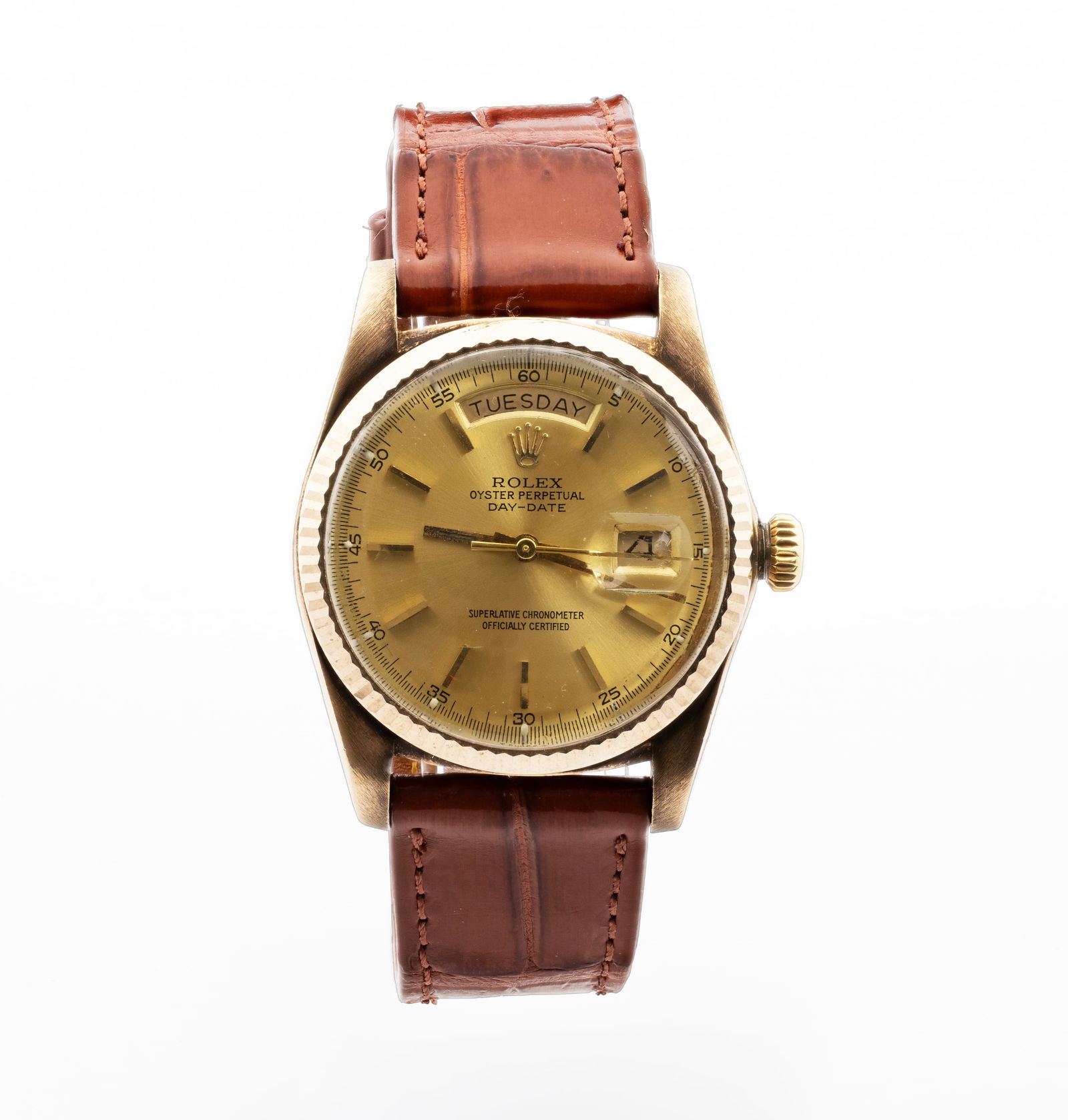 Rolex Day-Date President 36mm 1803 18K Gold Champagne (1 of 7)