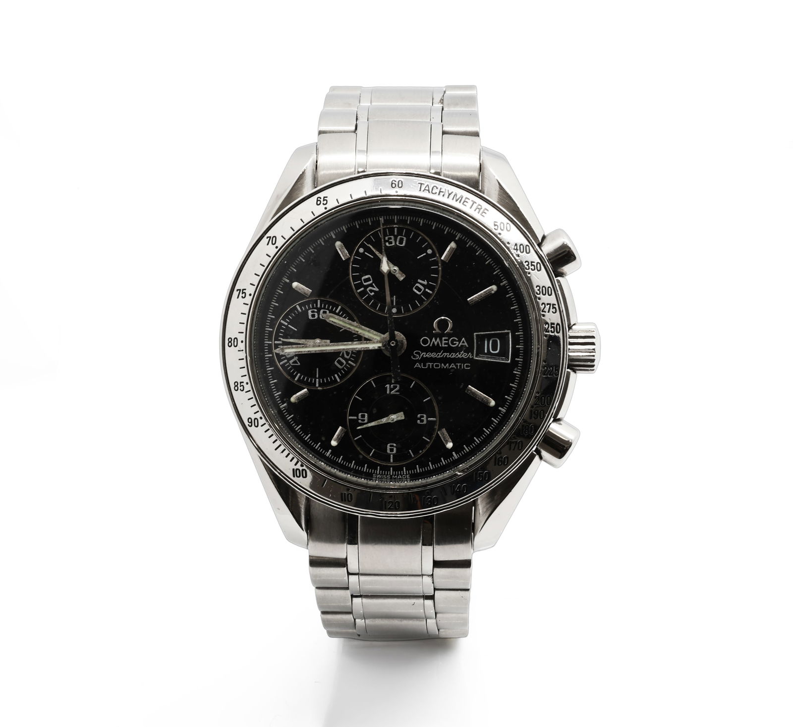 Omega Speedmaster Date 3513.50.00 Chronograph 39 mm Stainless Steel Watch (1 of 7)