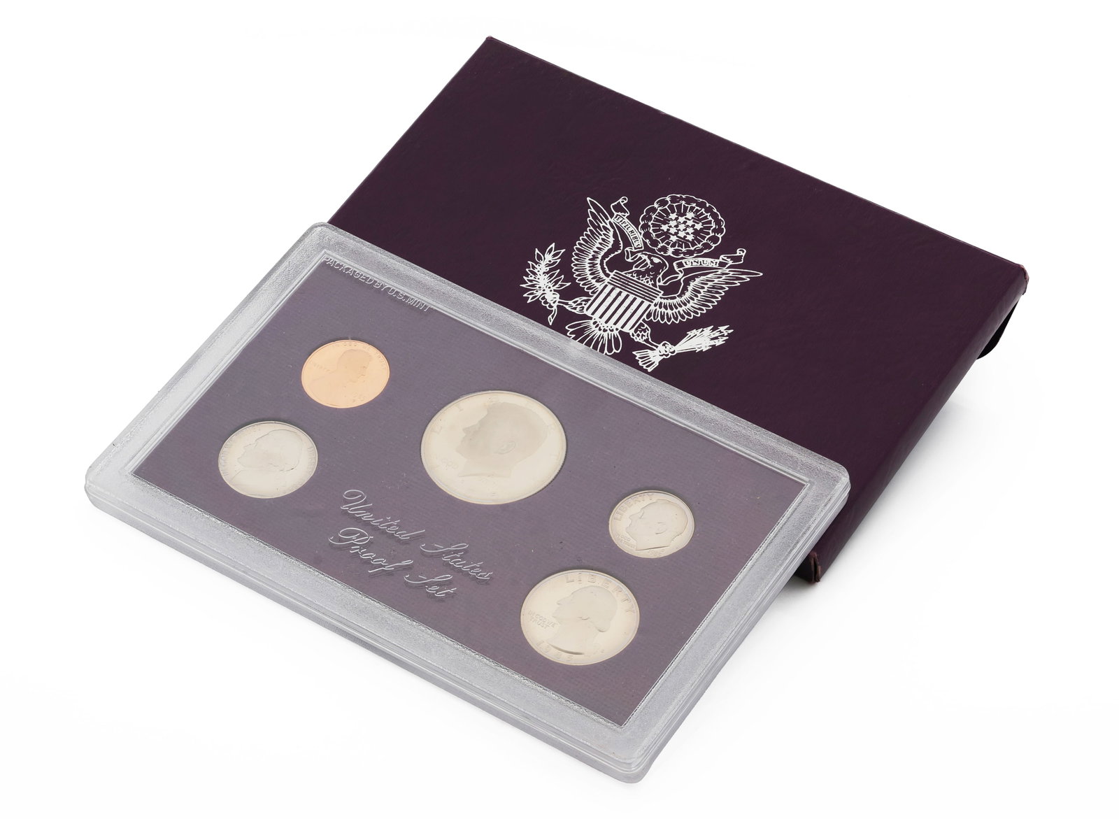 1985 U. S. Mint Proof of 5 Coins in Original Packaging (1 of 4)