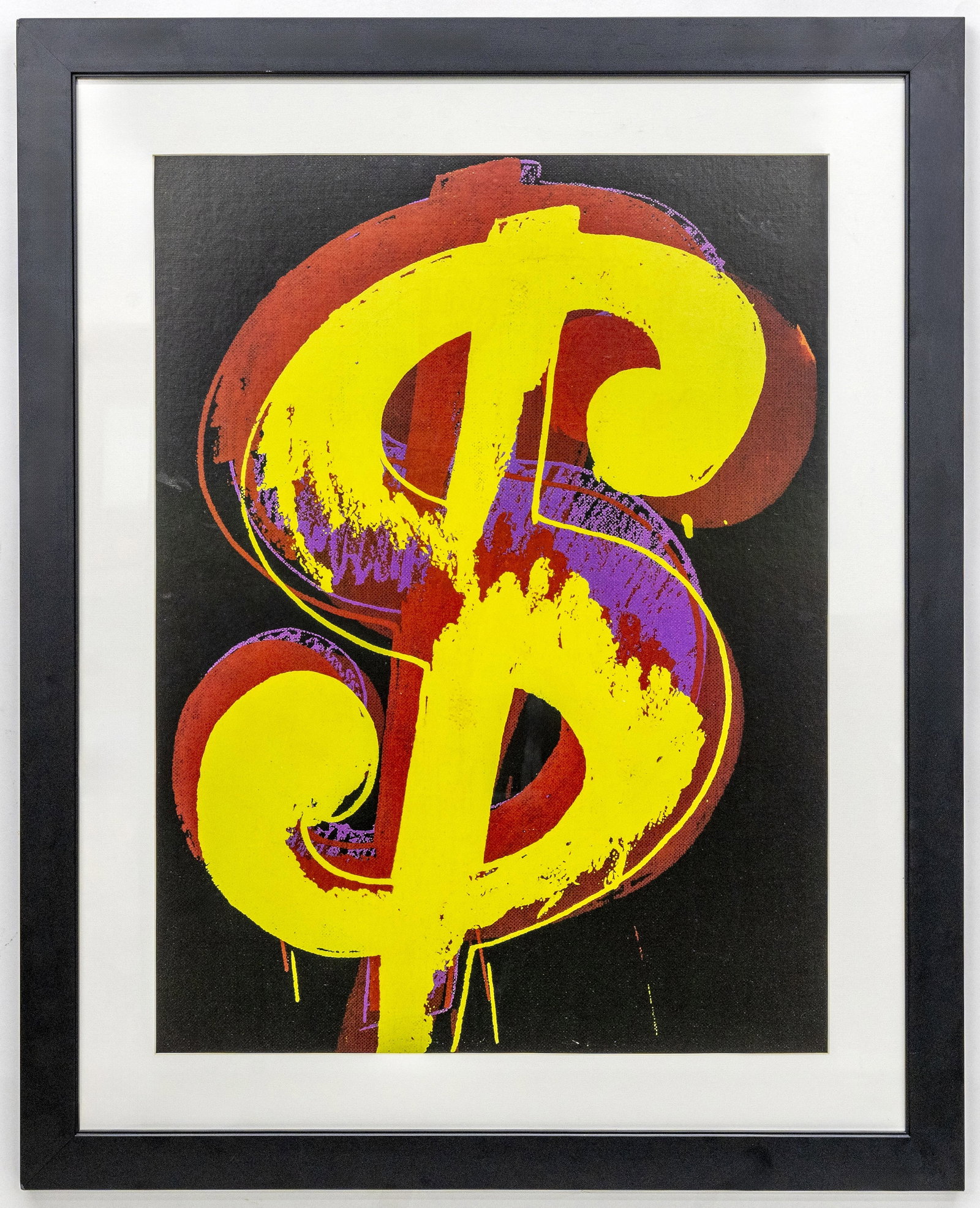 Dollar Sign, Andy Warhol, Print on Paper (1 of 3)