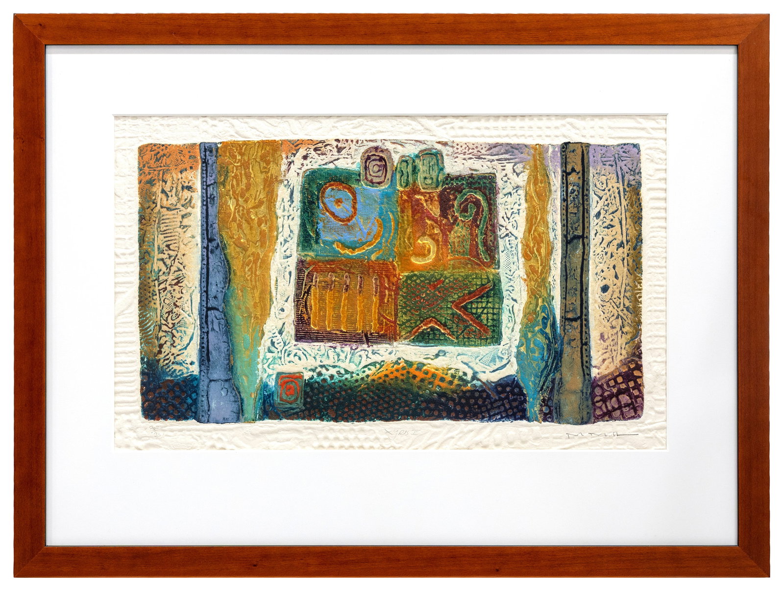 David Dodsworth (Irish, b. 1952), Abstract Composition, Mixed media, Ltd. 207/350 (1 of 4)
