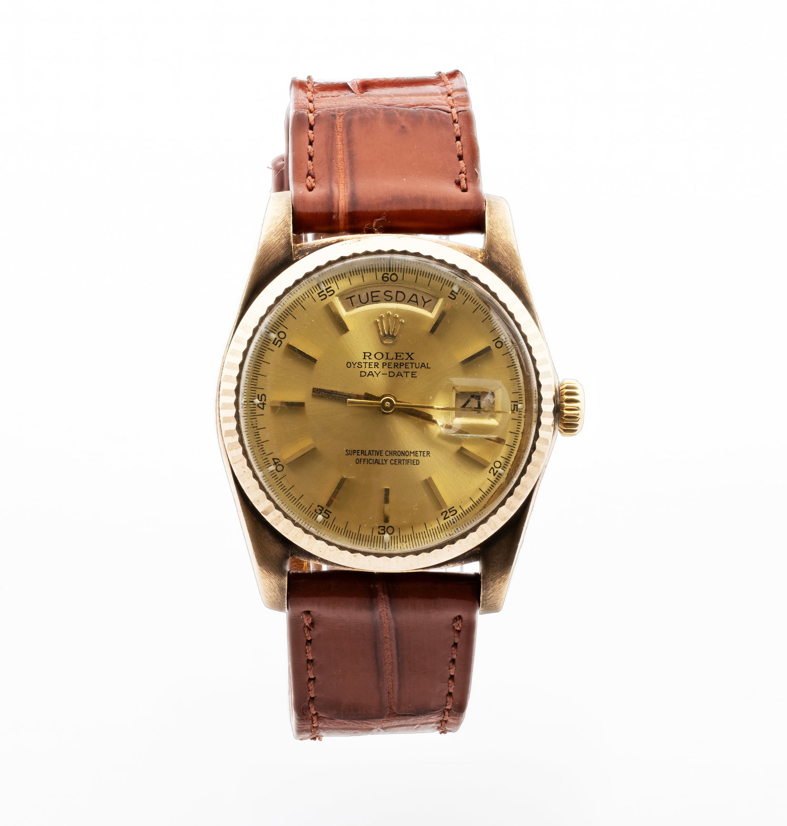 Rolex Day-Date President 36mm 1803 18K Gold Champagne (1 of 7)