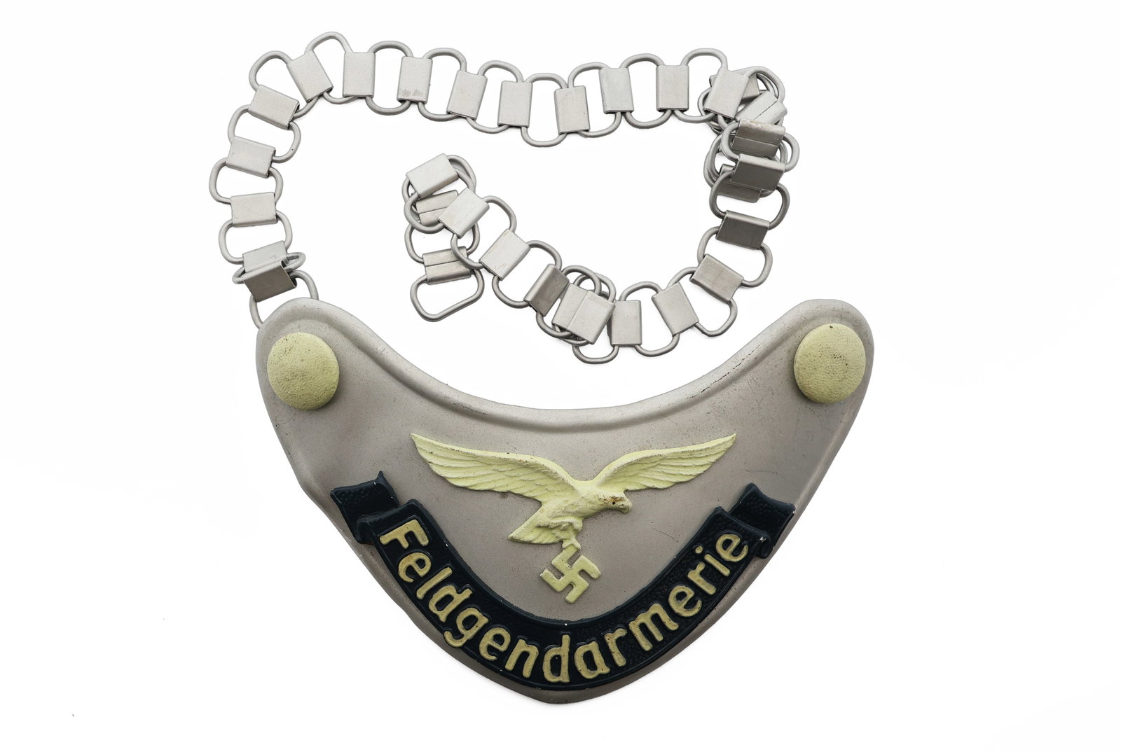 German WWII Feldgendarmerie Gorget (1 of 4)