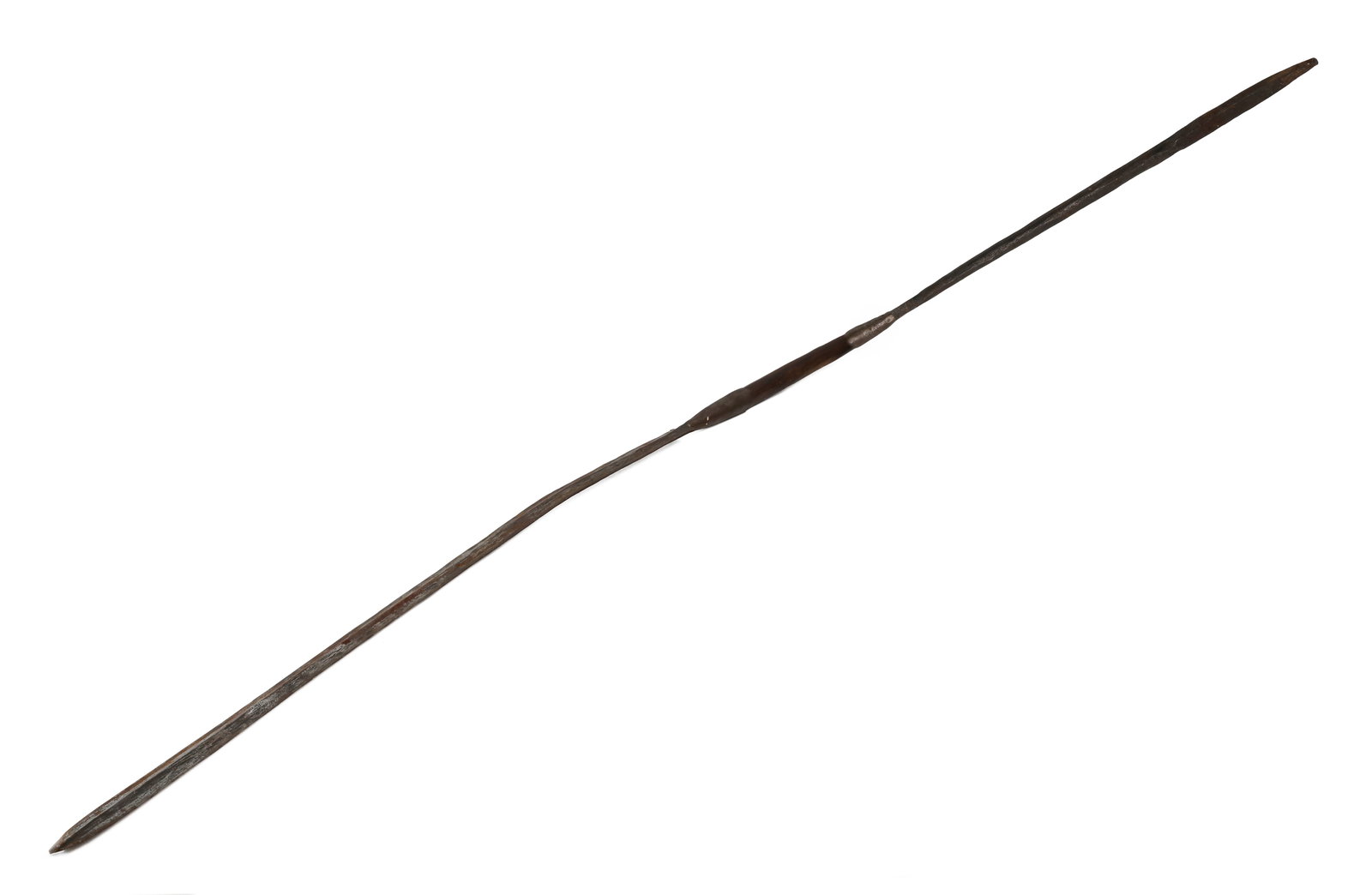 African Zulu-Style Double-Ended Iklwa / Assegai Tribal Spear (1 of 9)