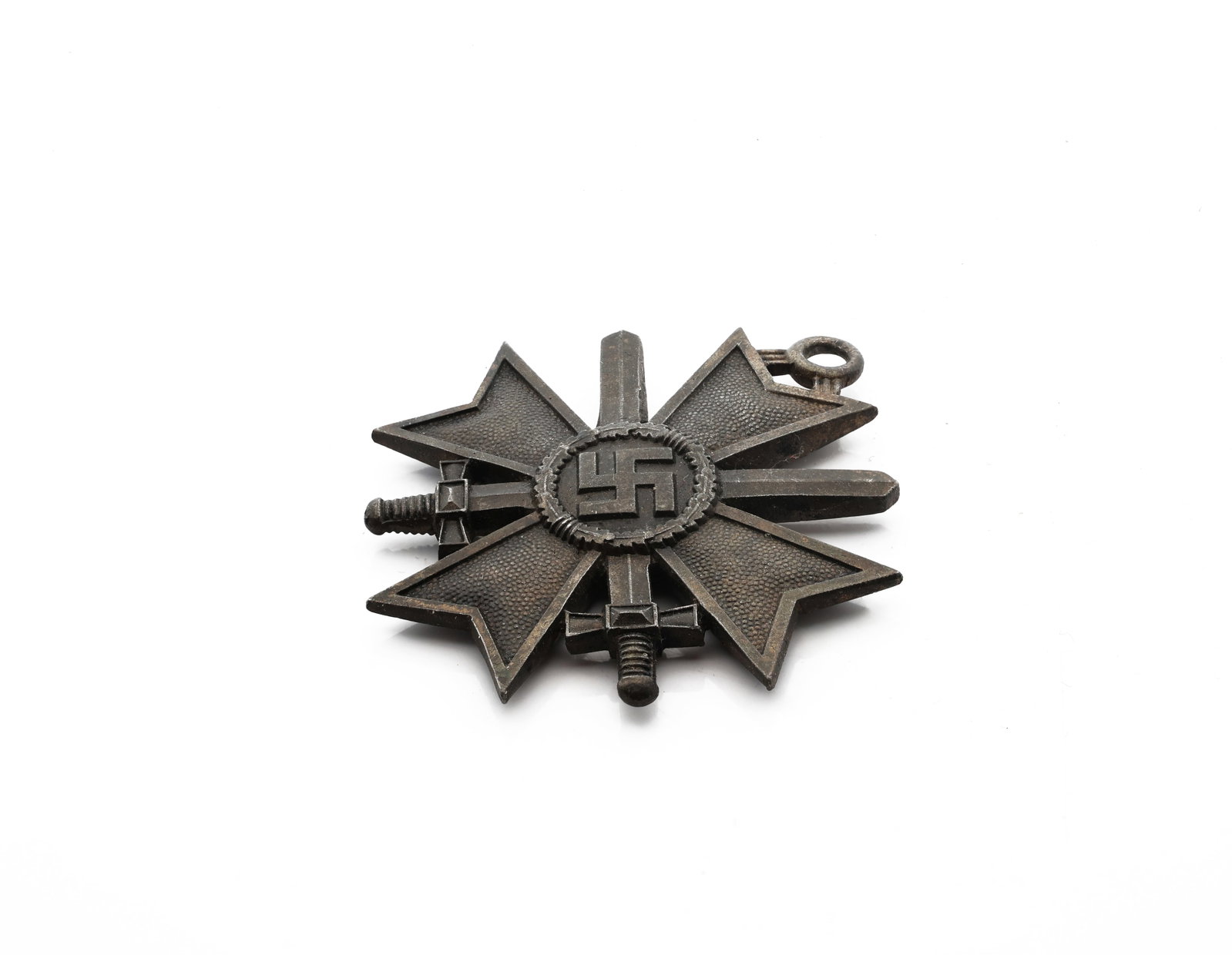 German WWII War Merit Cross 2nd Class with Swords Medal: Title: German WWII War Merit Cross 2nd Class with Swords Medal Origin: Germany Year: Circa 1939–1945 Type:
