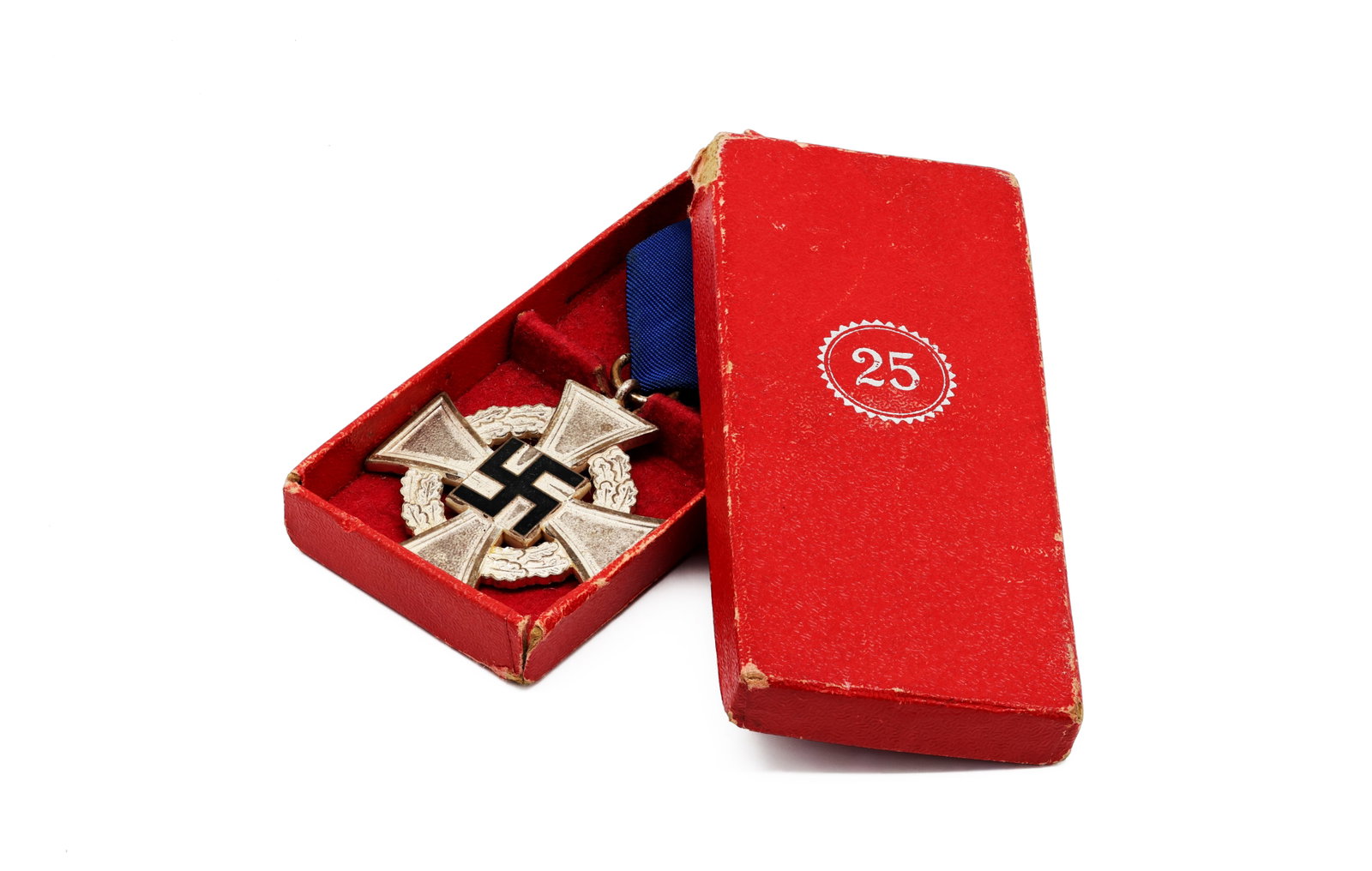 German WWII Treudienst-Ehrenzeichen 25 Year Civil Service Medal: Title: German WWII Treudienst-Ehrenzeichen 25 Year Civil Service Medal Origin: Germany Year:
