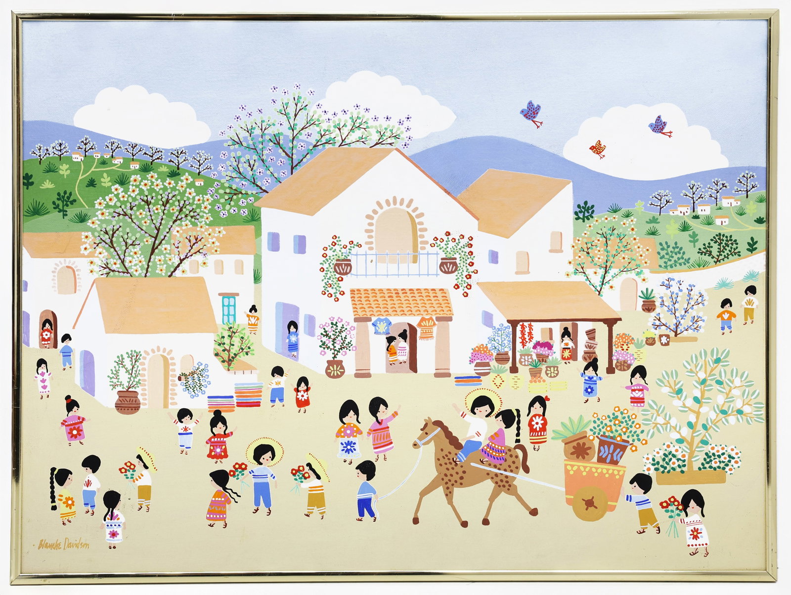 Blanche Davidson, Little Potters, Acrylic on Board (1 of 5)