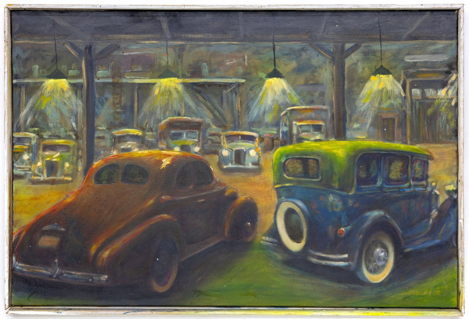 Chris Seckler 2000, Oil on Canvas Painting (1 of 4)