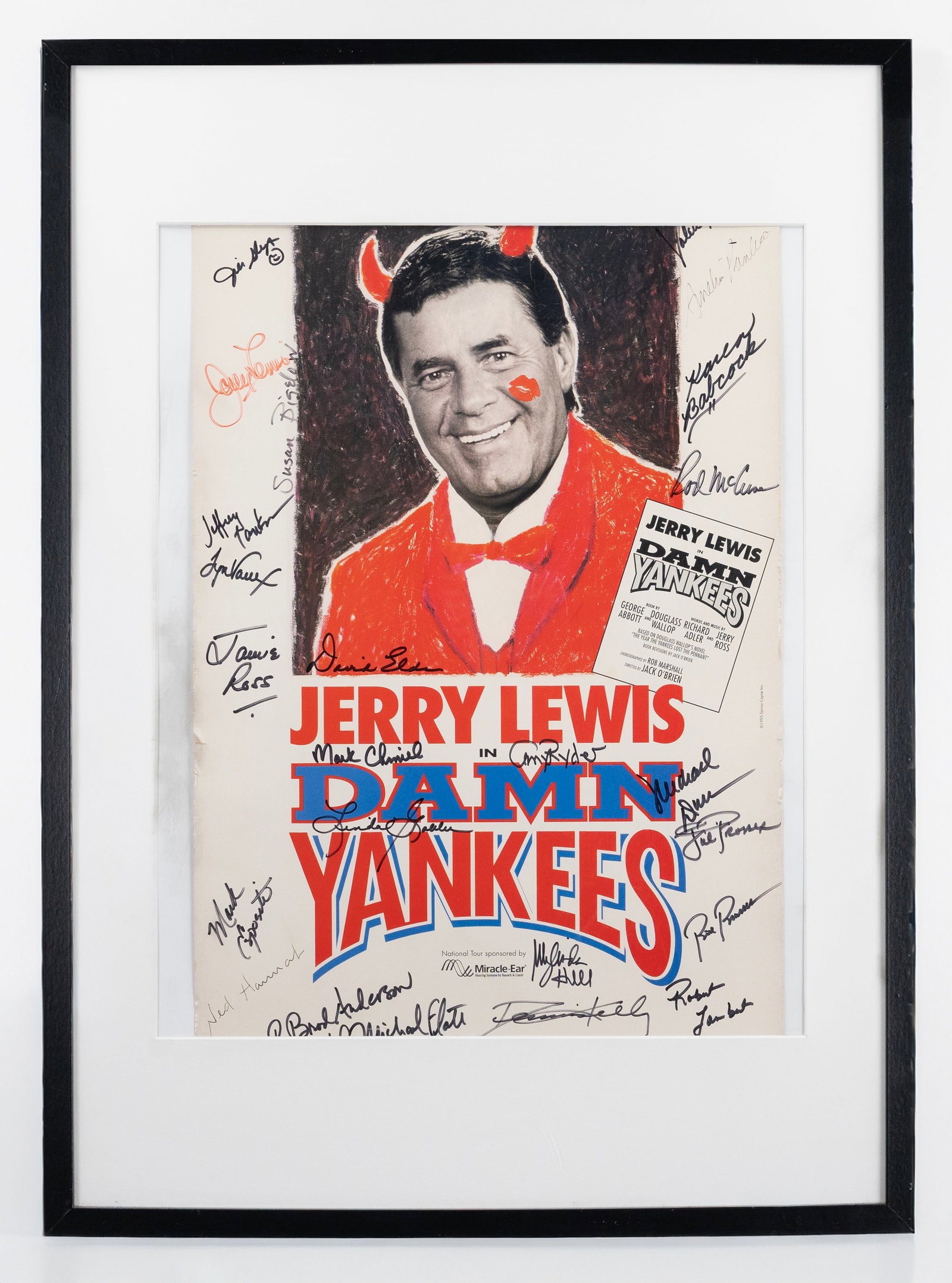 Jerry Lewis (American, 1926-2017), mid-20th century, Jerry Lewis in ?Damn Yankees? (1 of 2)
