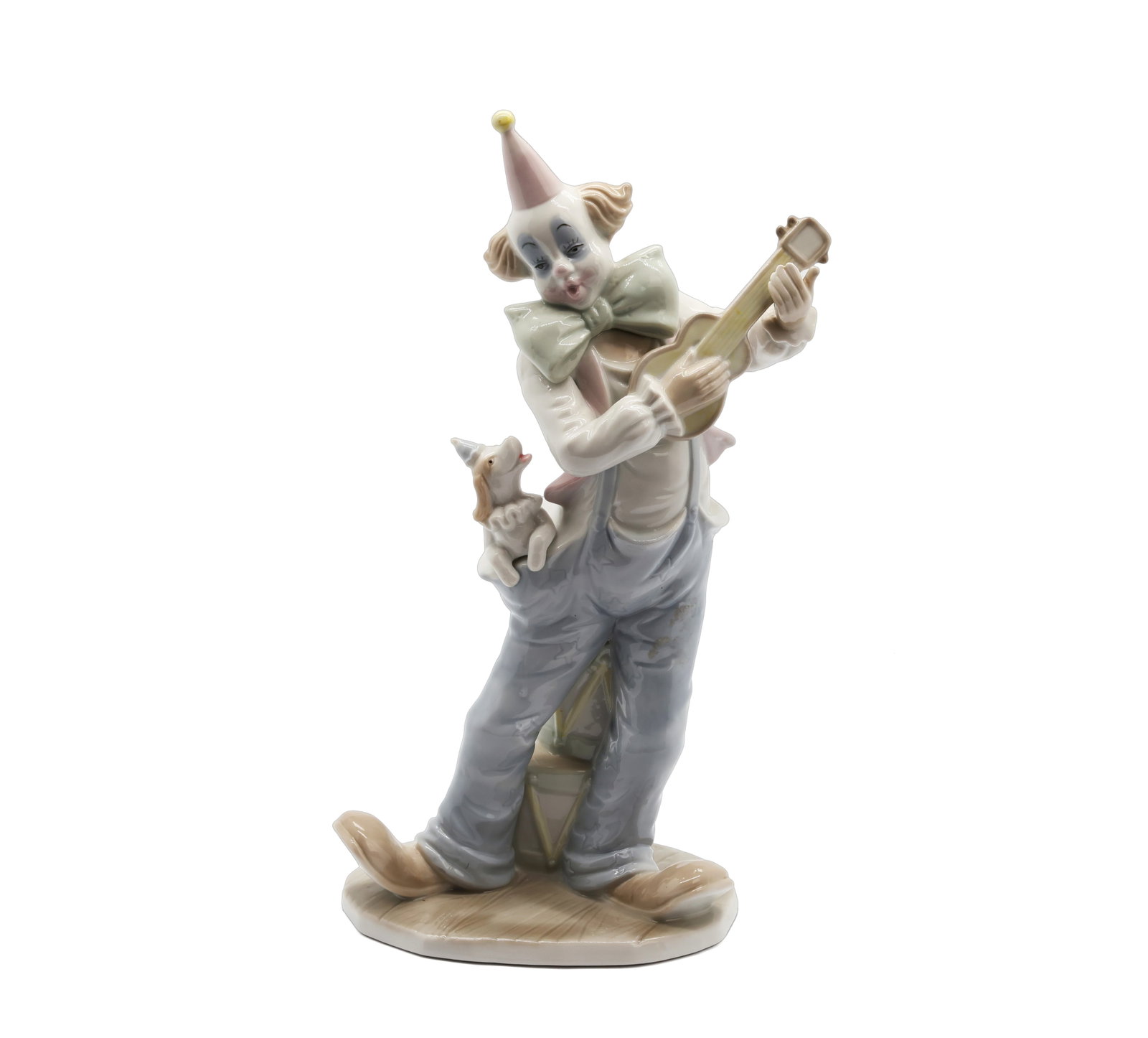 Leonardo Porcelain Clown Musician Figure (1 of 7)