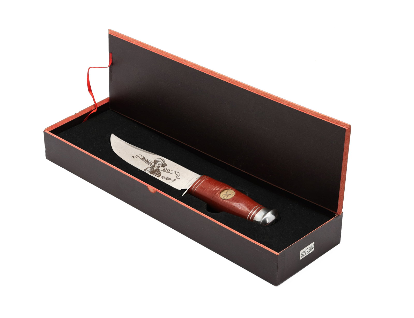 American Mint Buffalo Bill Collectors Edition Bowie Knife with Presentation Box (1 of 6)