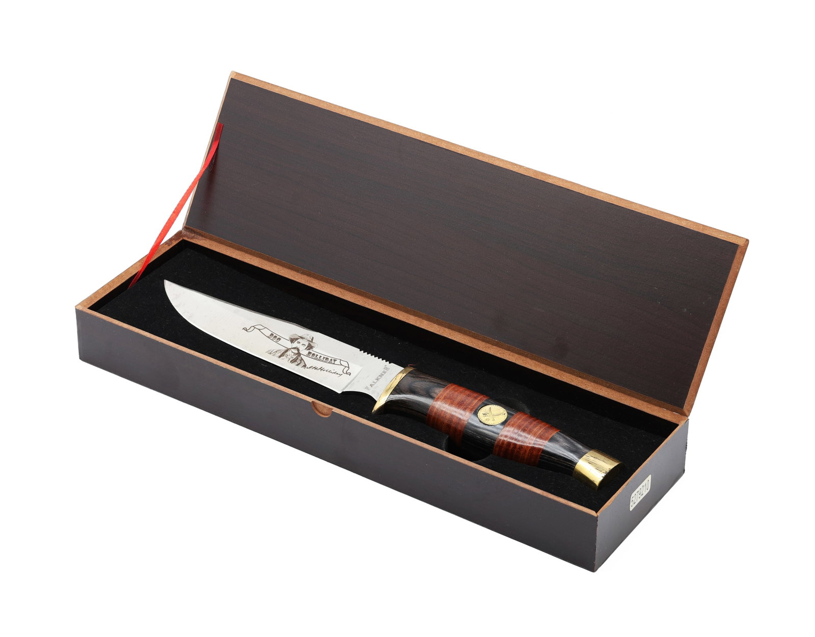 Falkner American Mint Doc Holliday Collectors Edition Fixed Blade Knife (1 of 6)