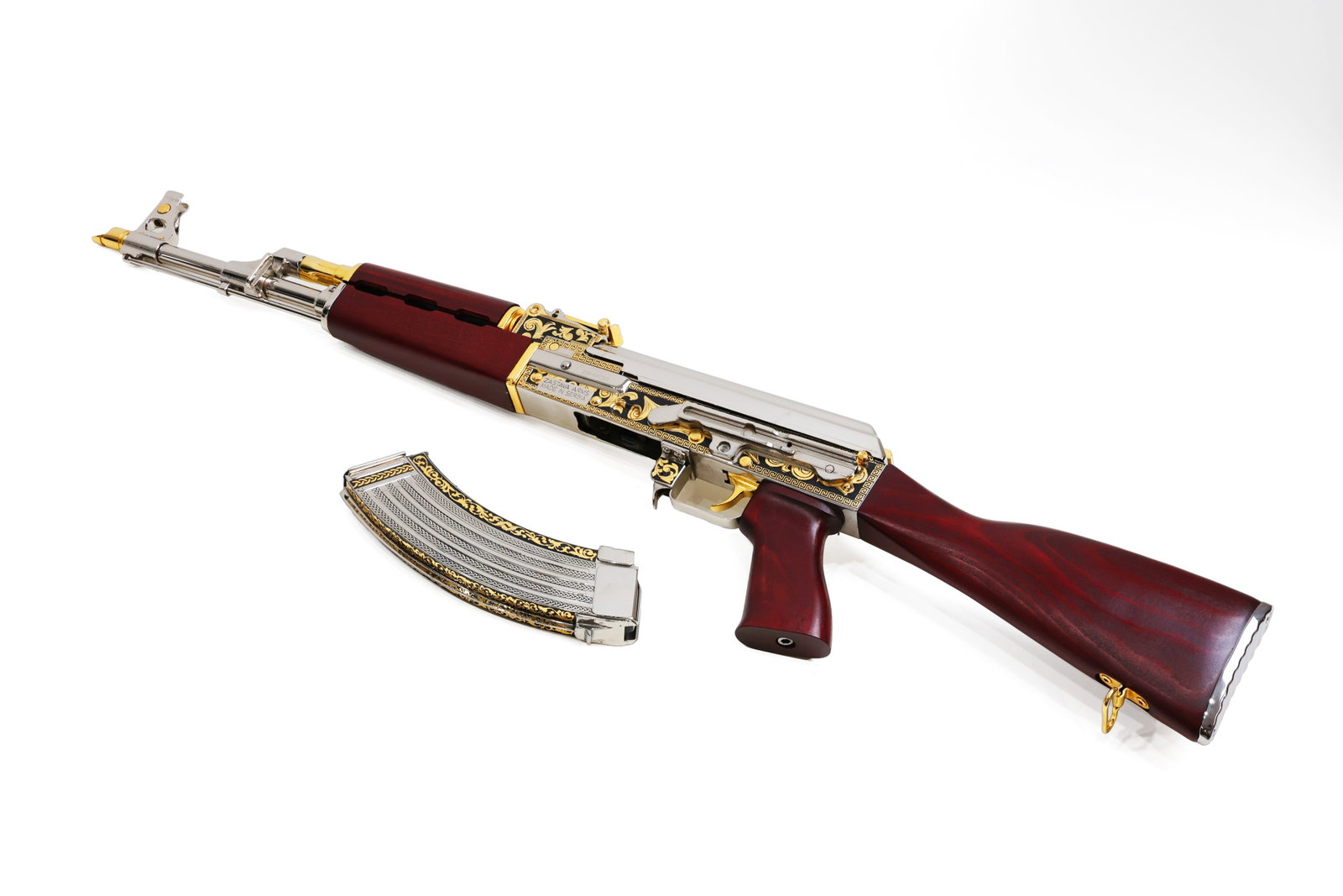 Custom Engraved Zastava Arms ZPAPM70 AK-Pattern Rifle with Case (1 of 13)