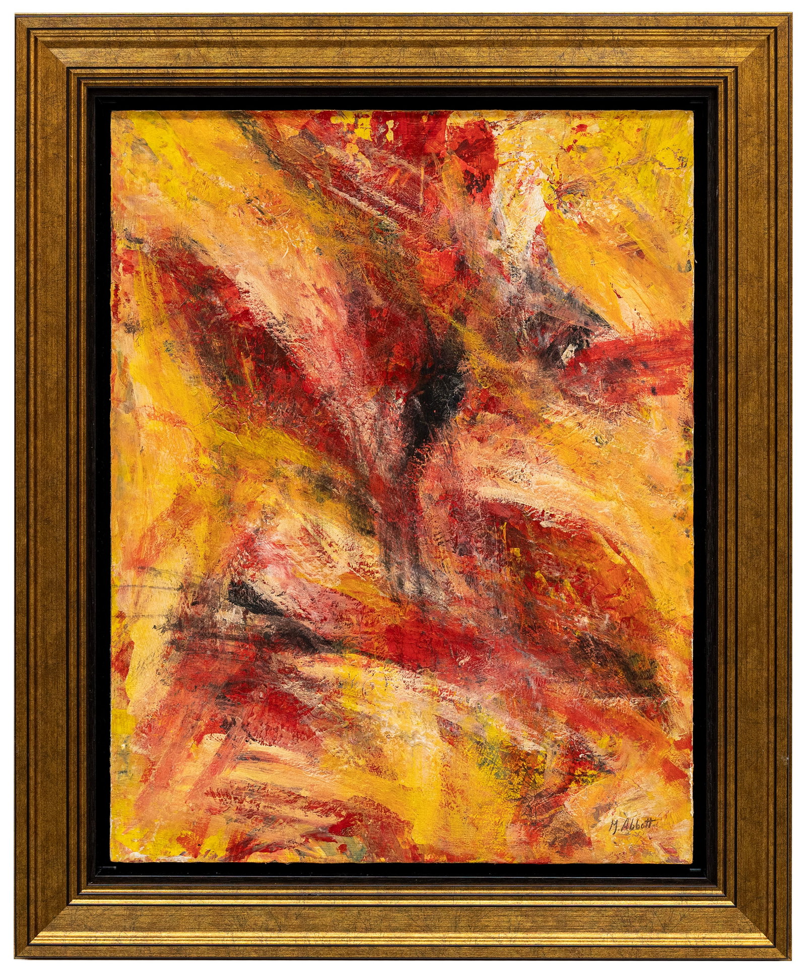 Mary Abbott (American) Oil on Heavy Paper (1 of 4)