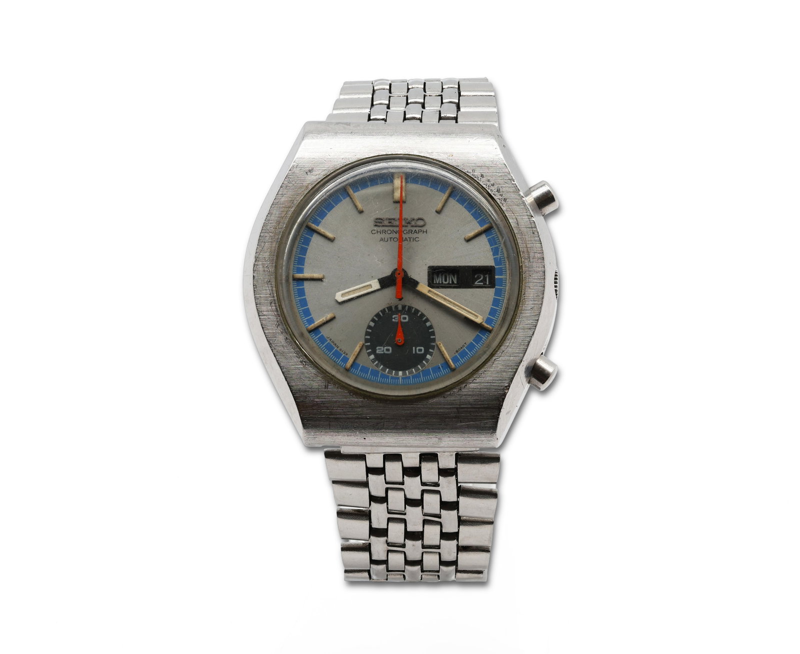 Vintage Seiko 6139-8020 Automatic Chronograph Watch, Japan c. 1974 (1 of 10)