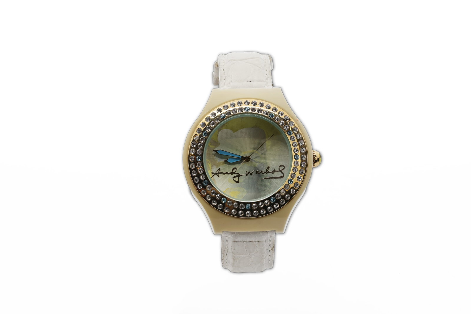 Andy Warhol x Marilyn Monroe Swarovski Crystal Bezel Quartz Watch (1 of 10)