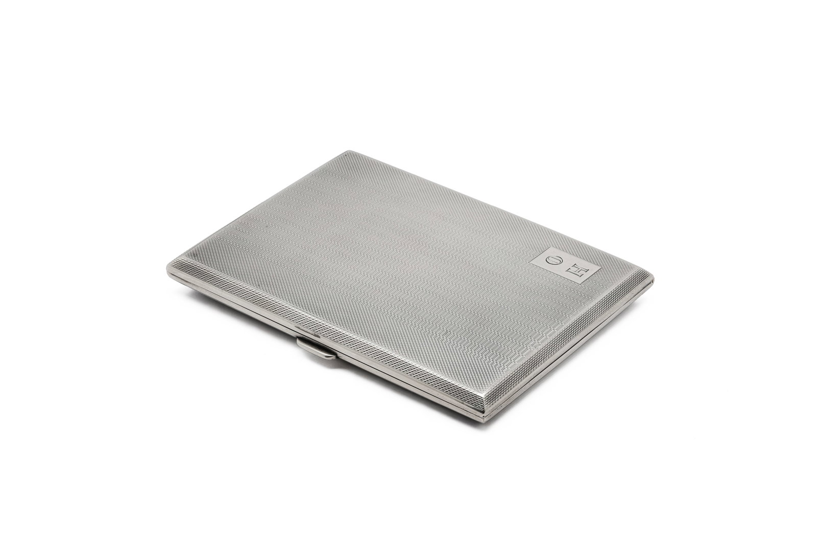 Vintage British Sterling Silver Cigarette Case, Kirwan Ltd, Birmingham (1 of 10)
