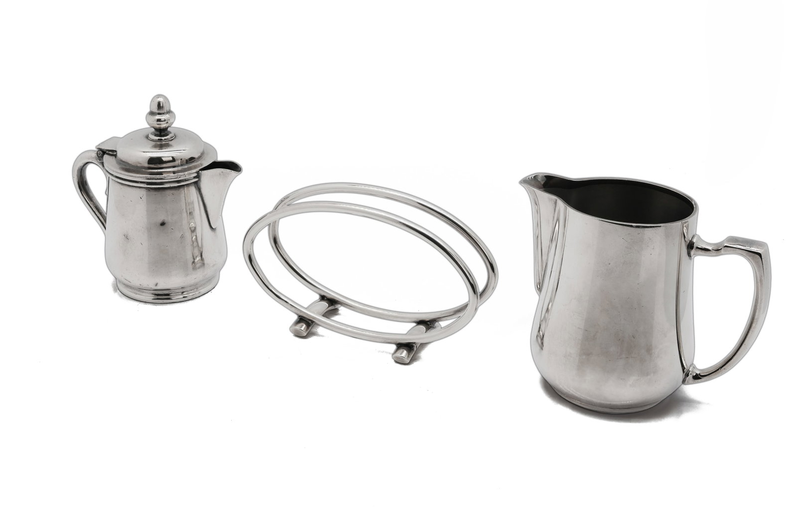 Mixed Silverplate & Nickel Silver Tableware Group, Sambonet & Halco (1 of 7)