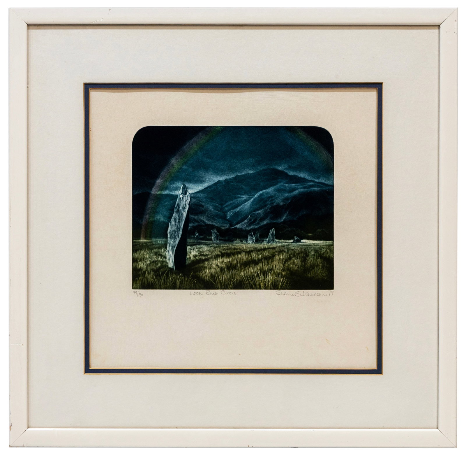 Susan E. Jameson (British, b. 1944) Loch Buie Circle 1979, Ltd. 79/90 (1 of 8)