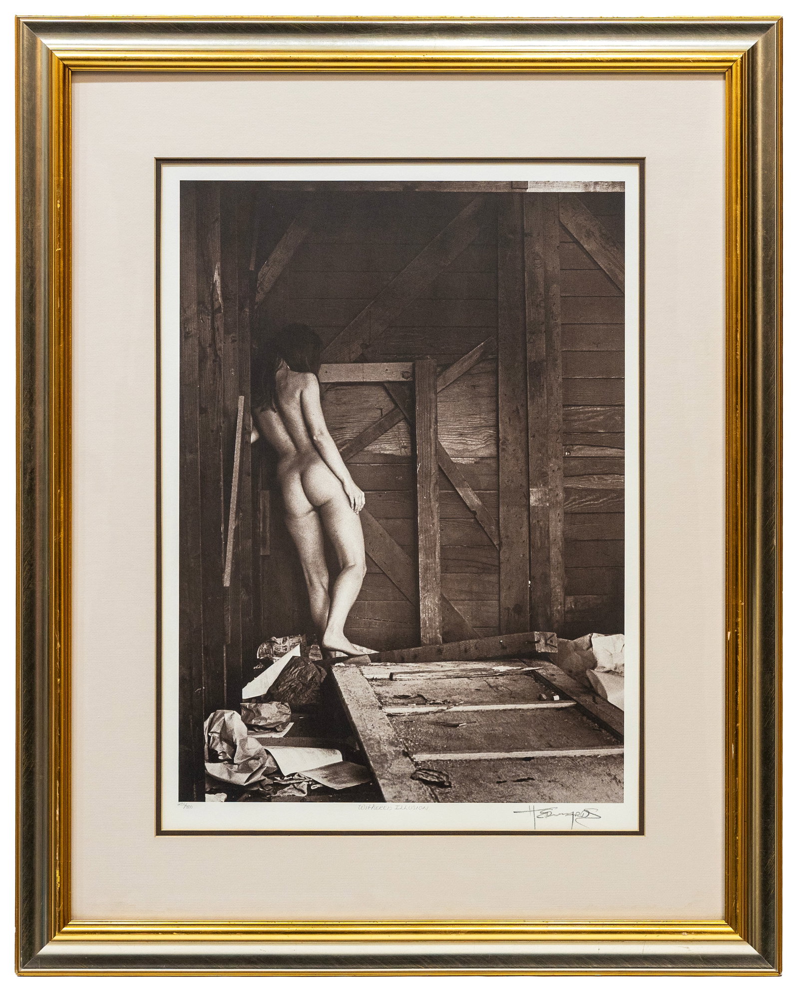 Harvey Edwards (British, 1946-2024) Withered Illusion, Ltd. 206/300: Artist, Year, Title: Harvey Edwards (British, 1946–2024) Withered Illusion Origin: United Kingdom Medium: Photographic print on paper Dimensions: 27 x 34 i