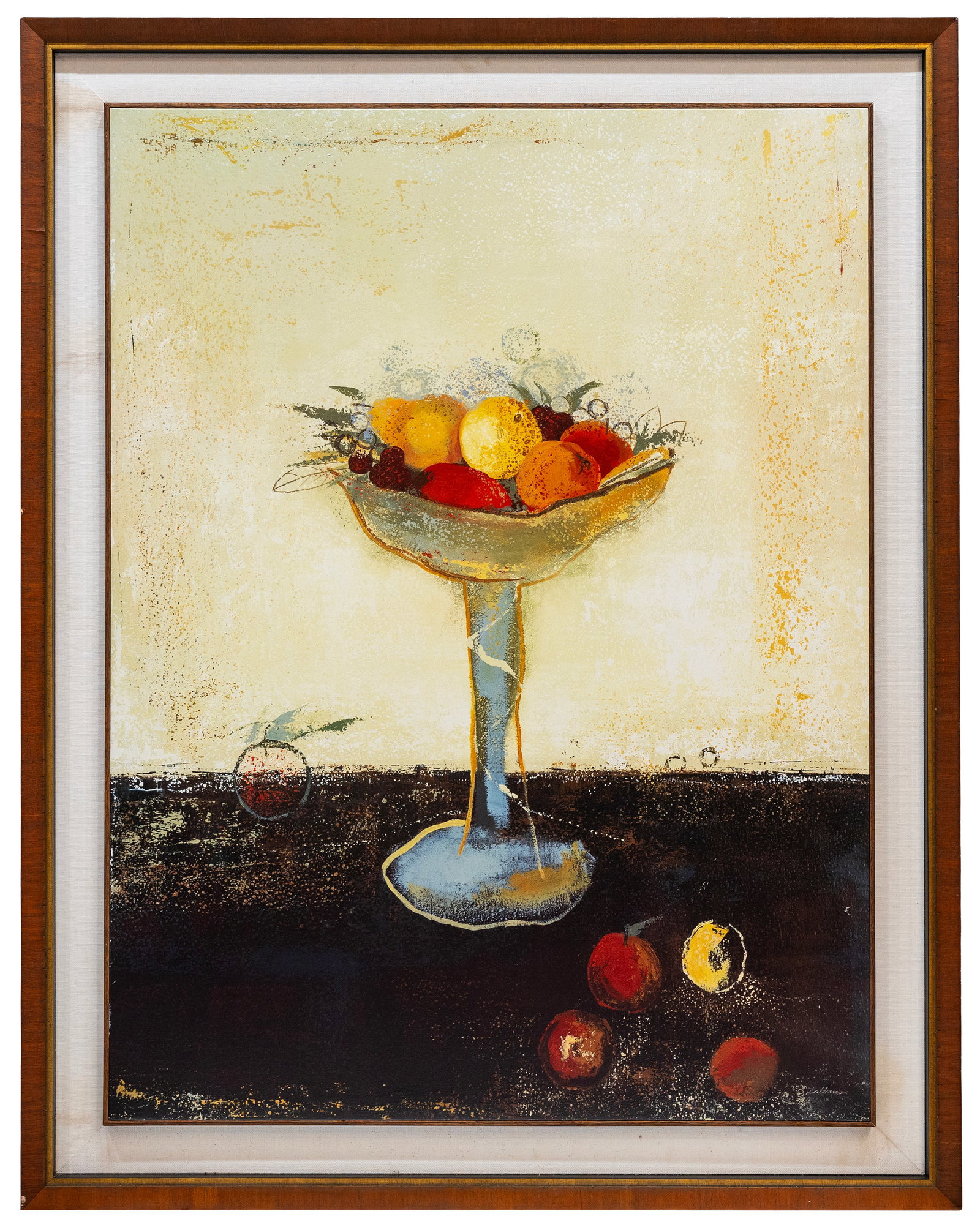 Bol de Fruit by Mary Calkins, Art Print on Canvas (1 of 5)