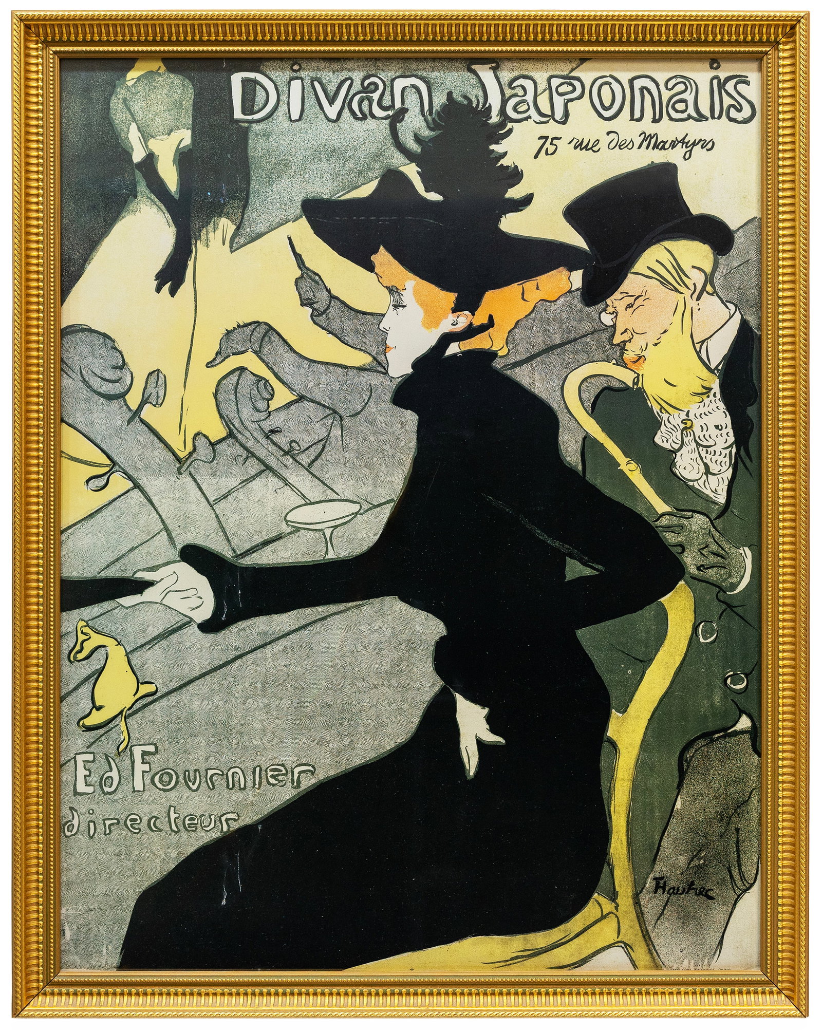 Henri de Toulouse-Lautrec, Divan Japonais, Poster (1 of 4)