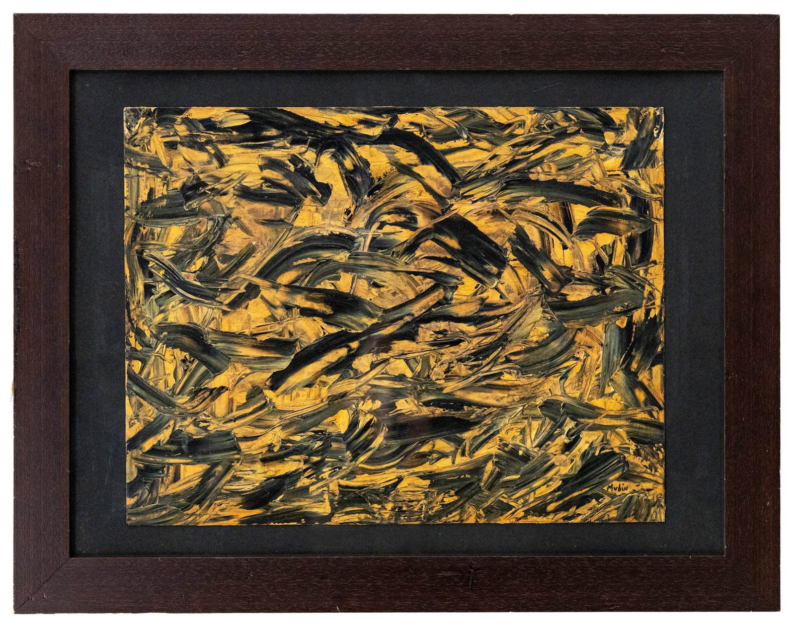 Mubin Orhon (Turkish, 1924-1981), Abstract Composition, Oil on Canvas (1 of 4)