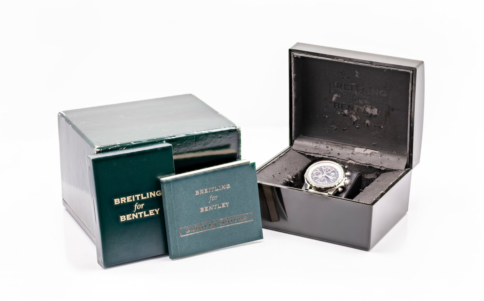 Breitling for Bentley GT Special Edition A13362 Watch 45mm: Title: Breitling for Bentley GT Special Edition A13362 Stainless Steel, 45mm Reference: A13362 Case: 45 mm, stainless steel Dial: Dark blue with day-date display
