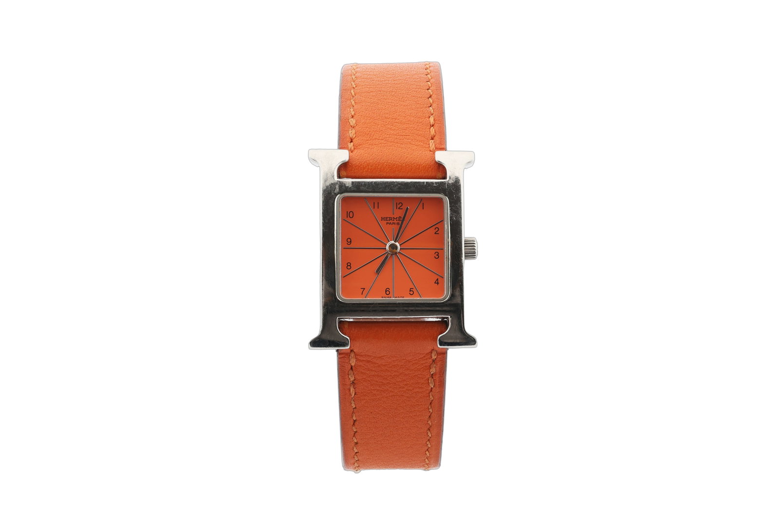 Herm?s Clipper Two-Tone Stainless Steel Quartz Watch with Date (1 of 8)