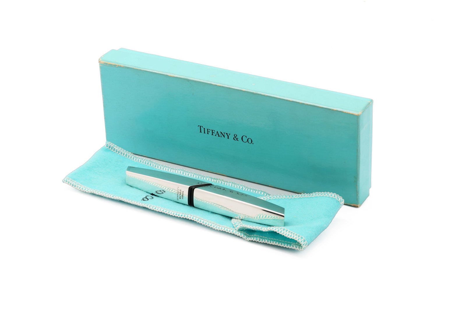 Tiffany & Co. Sterling Silver Parker Clipit Letter Opener, Germany: Brand: Tiffany & Co. Model: Parker Clipit Letter Opener Material: Sterling Silver (.925) with Stainless Steel Blade Origin: West Germany Markings:<