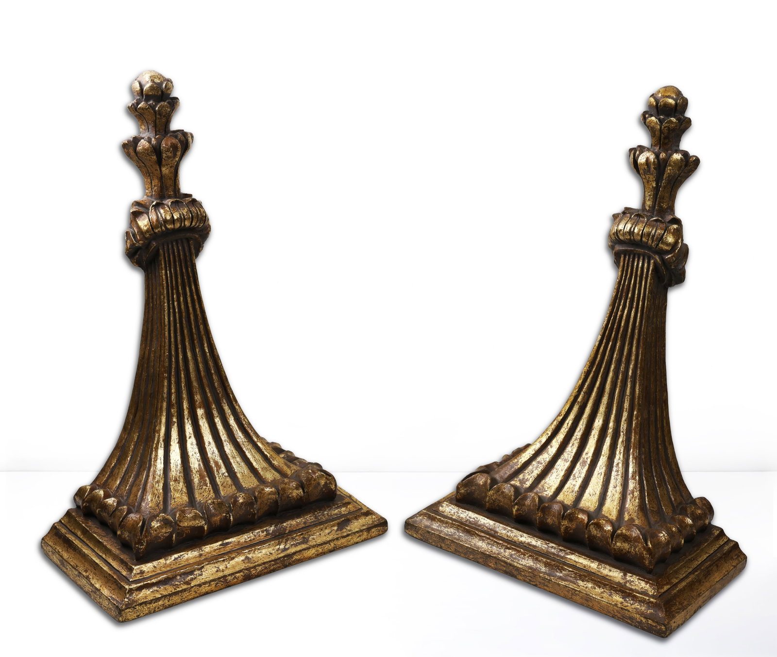 Pair of French Empire Style Gilt Corbels / Wall Brackets (1 of 5)