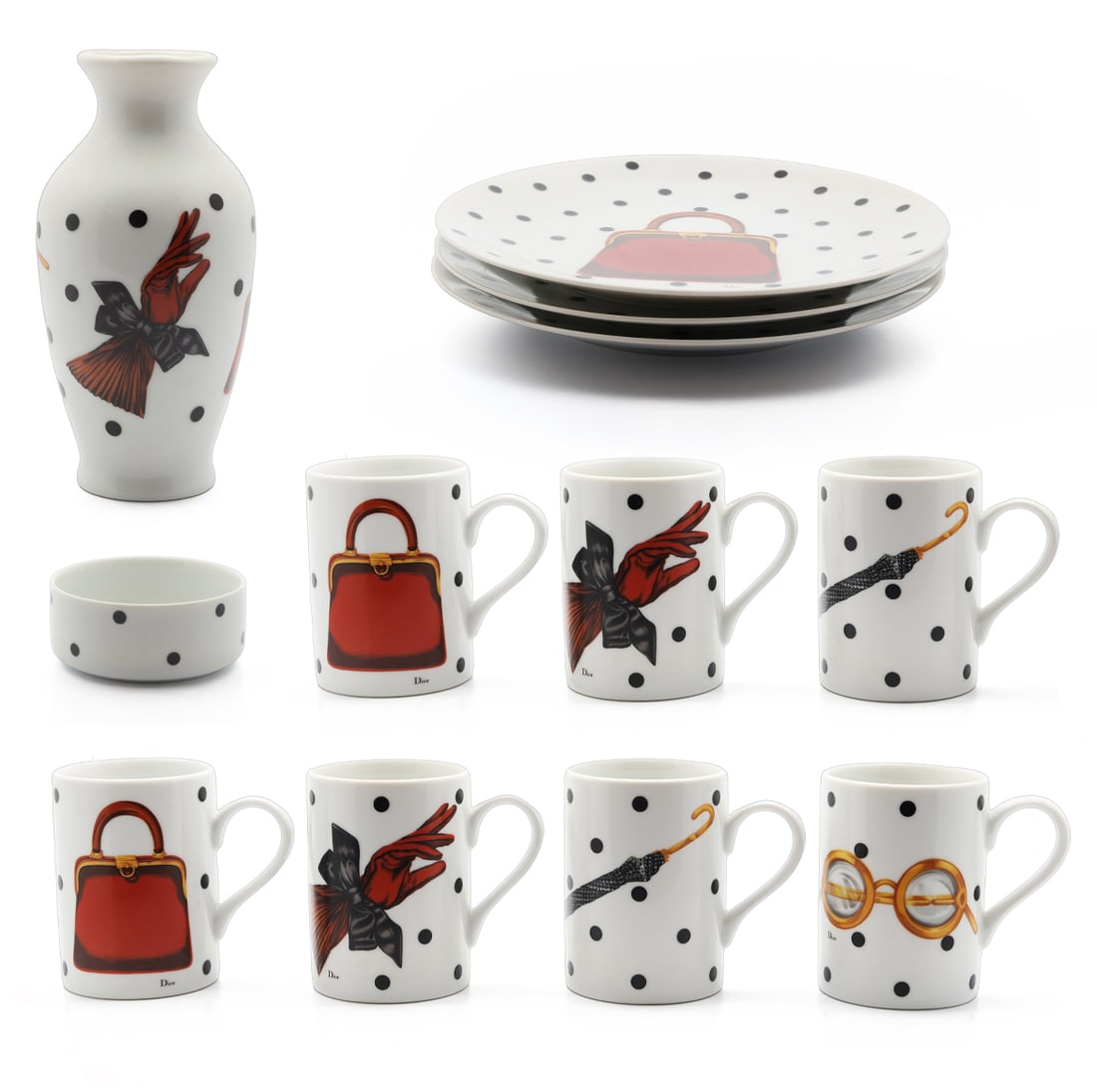 Christian Dior - La Parisienne - Fine China 12-Piece Set (1 of 20)