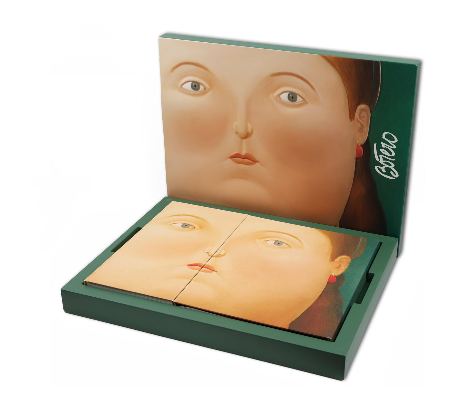 Sign. Fernando Botero (Colombian) for Artika, Botero's Women / Las Mujeres de Botero, 2018: Title: Fernando Botero (Colombian, 1932?2023) for Artika, Botero?s Women / Las Mujeres de Botero, 2018 Medium: Limited edition art book set with illustrated volumes and sculpture-form presentation cas