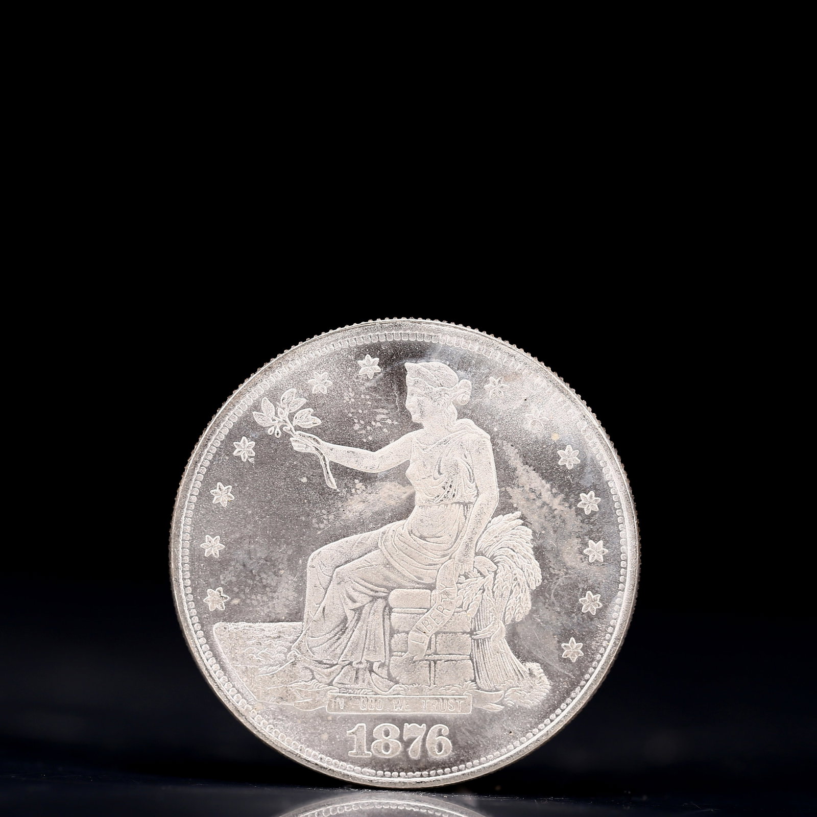 USA Trade Dollar 1876 Coin (1 of 2)