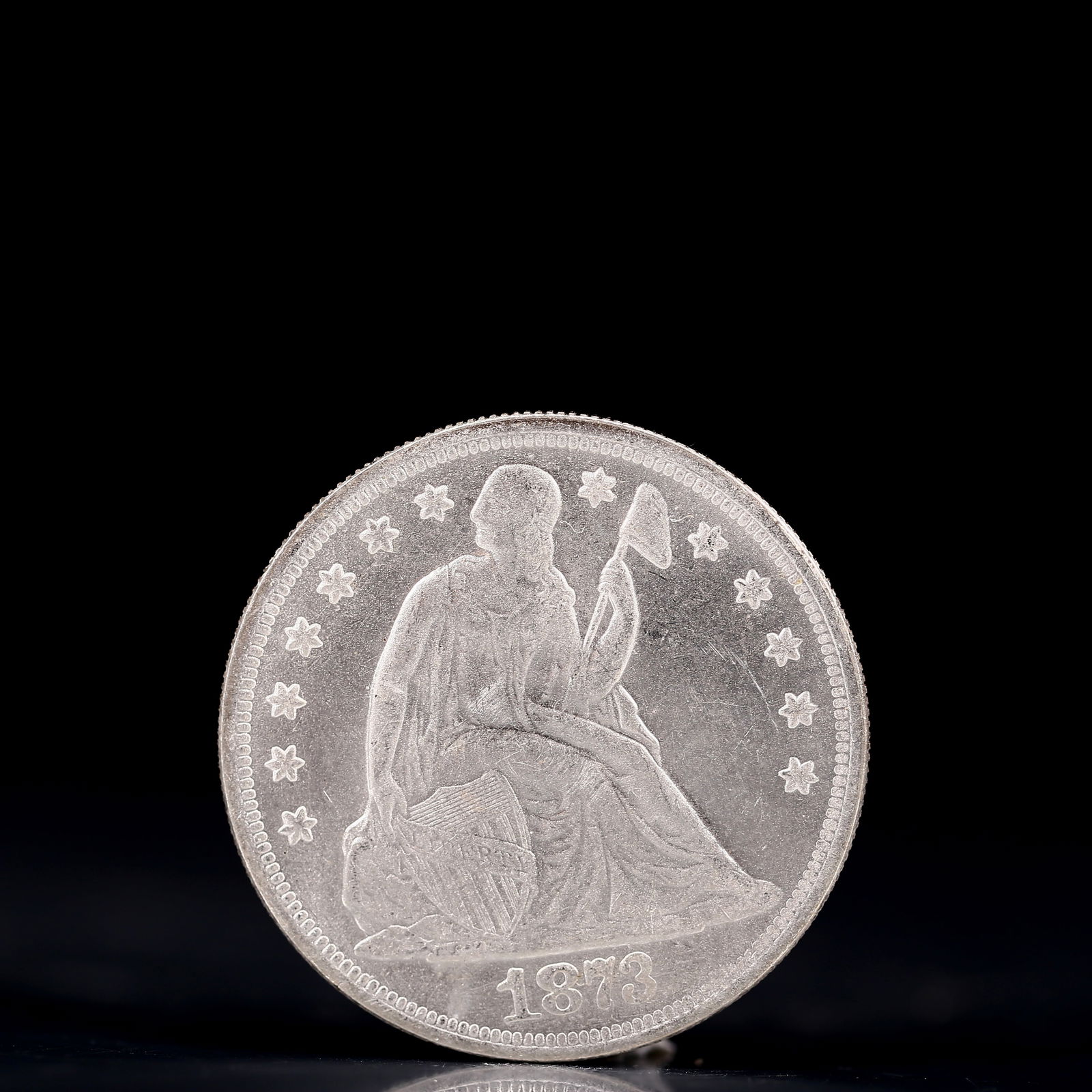 USA One Dollar 1873 Coin (1 of 2)