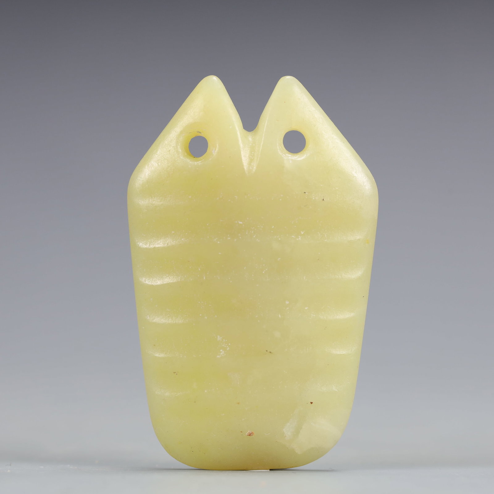 A Exquisite Hongshan Culture White Jade Ornament (1 of 4)