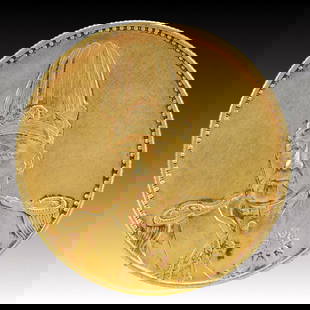 An Exquisite Gold Coin: An Exquisite Gold Coin,Qing Dynasty, China,Size:3.9cm Weight:37.5g